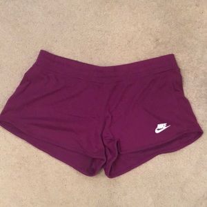 Nike, XL, athletic/leisure shorts, no lining, burgundy